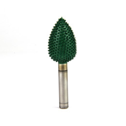 Frez do drewna Saburrtooth w kształcie "płomień" 6x16x19 mm. Gruba ziarnistość.